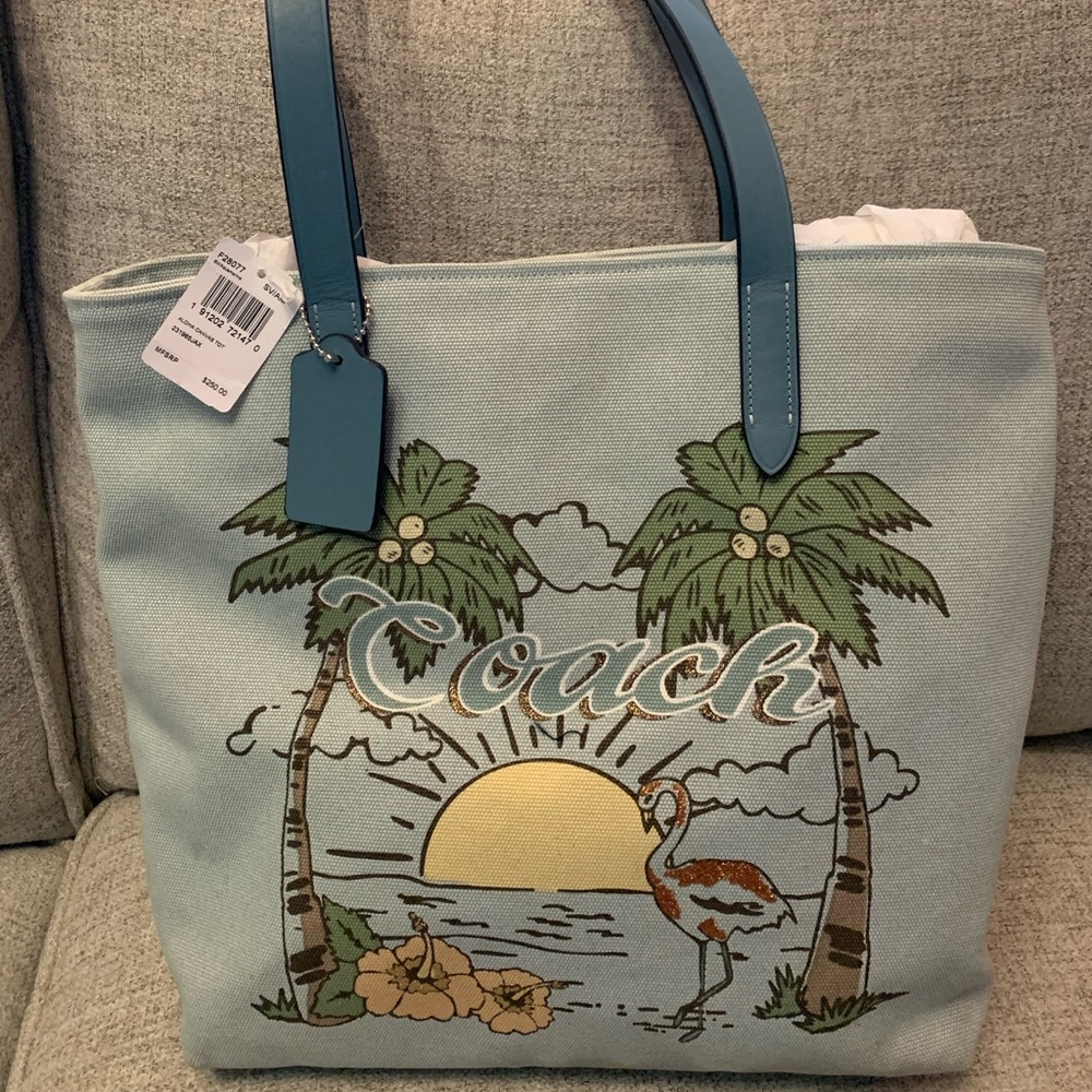 Canvas Coach Bag
